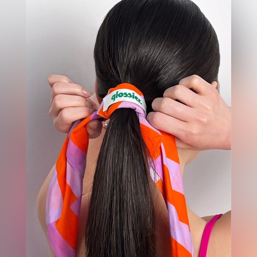 Glossier Bandana - Limited Edition Summer Capsule collection unused